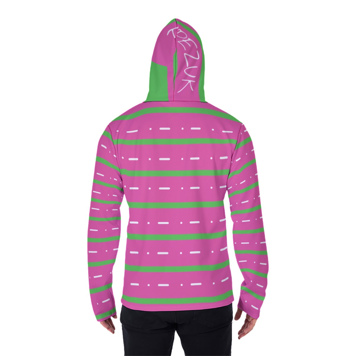 Men's Pullover Hoodie With Mask