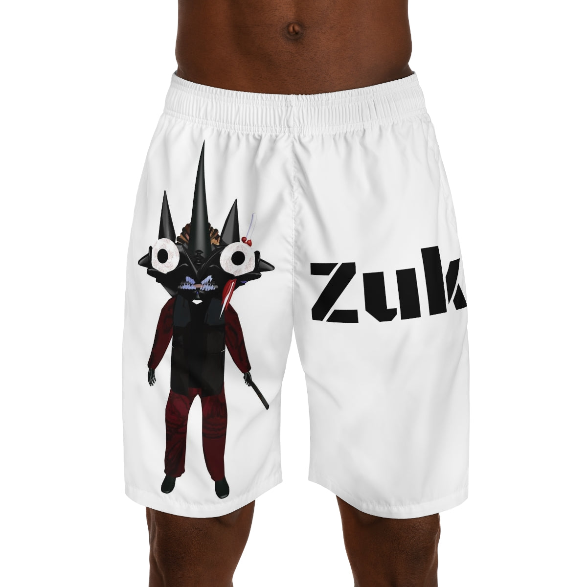 Men's TYPEZUK Jogger Shorts (Red LOGO)