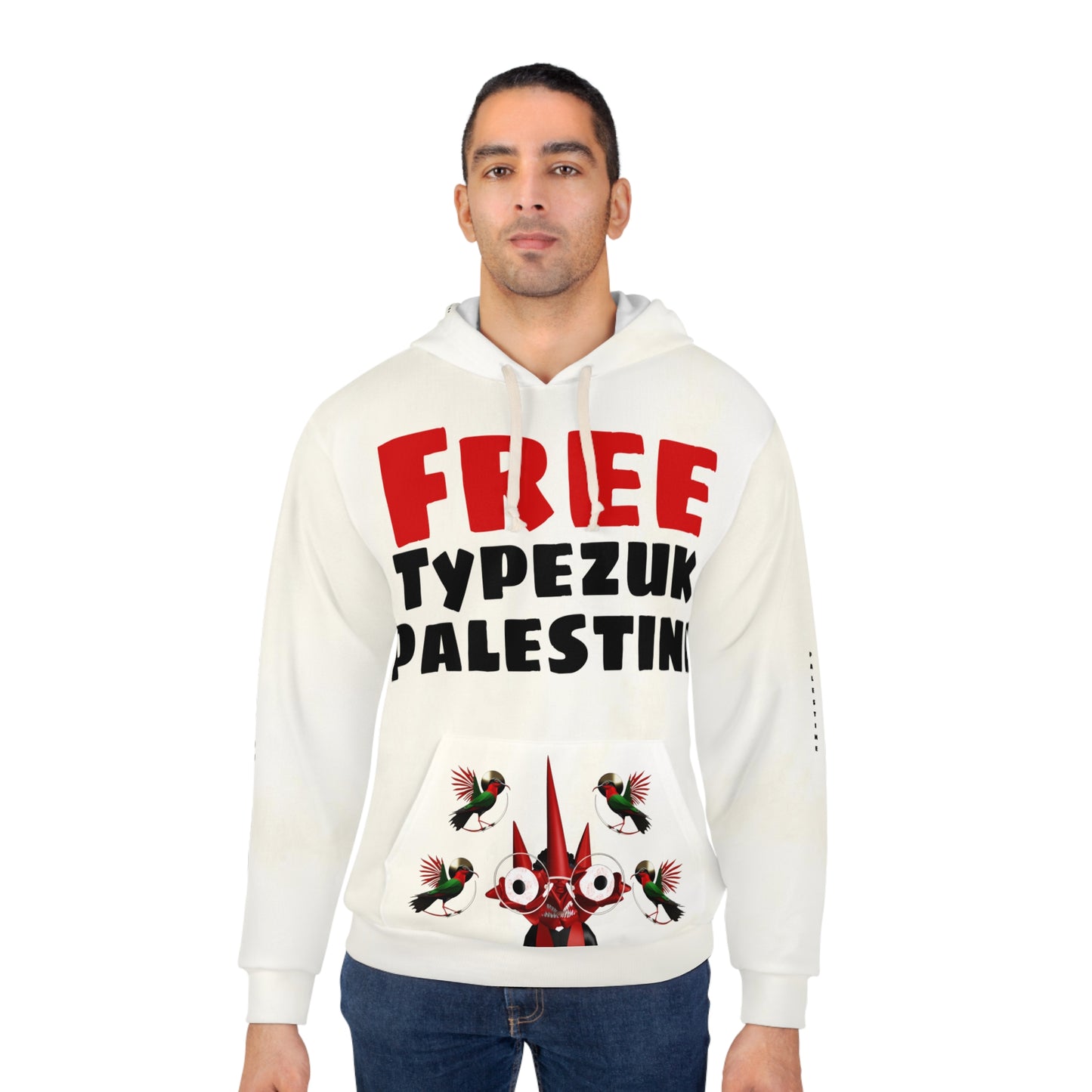 Free Typezuk Palestine Hoodie