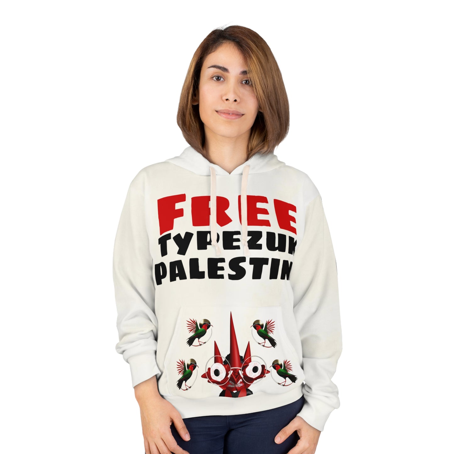 Free Typezuk Palestine Hoodie