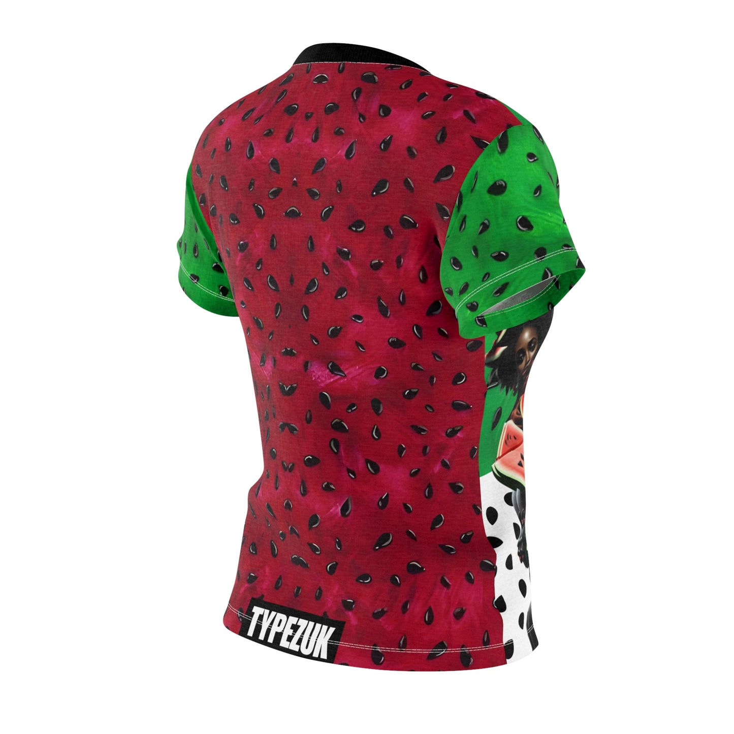 Women’s watermelon Cut & Sew Tee