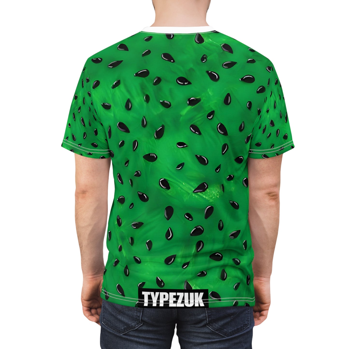 Unisex Watermelon Cut & Sew Tee