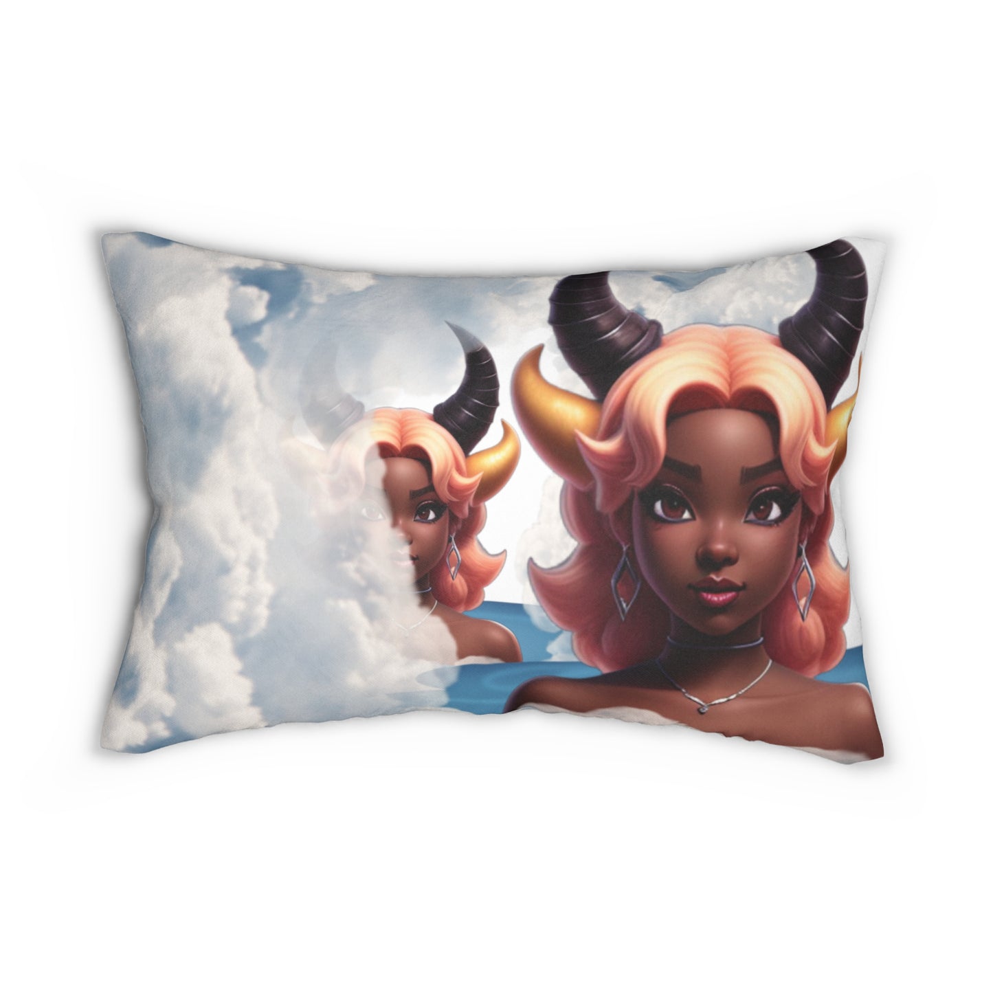 Typezuk MC2 Spun Polyester Lumbar Pillow