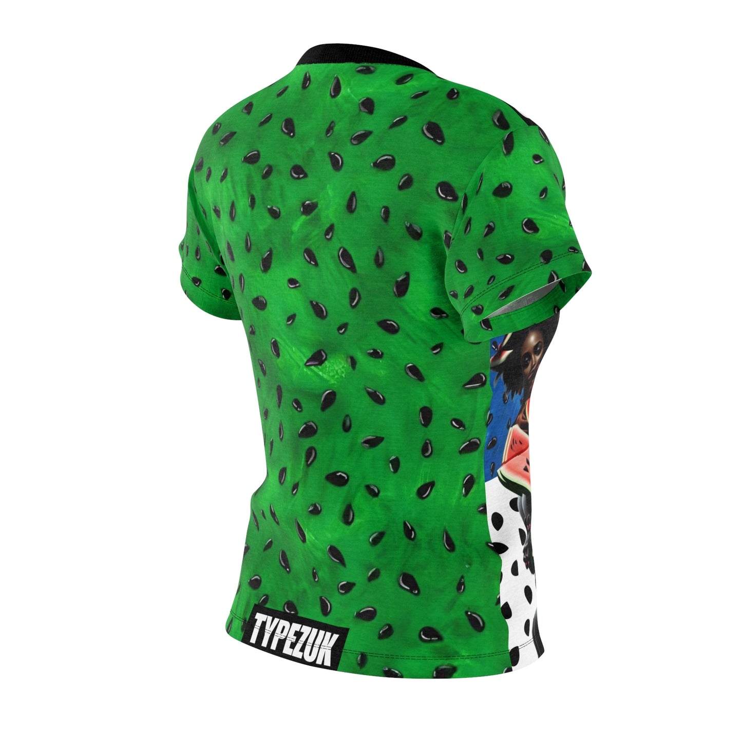 Women’s watermelon Cut & Sew Tee