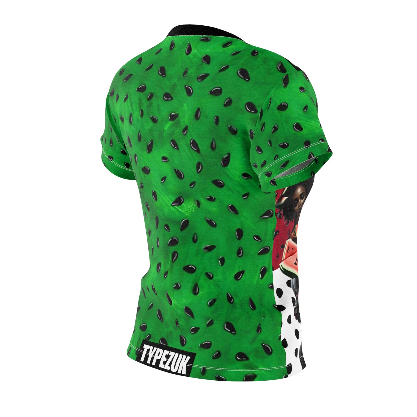 Women’s watermelon Cut & Sew Tee