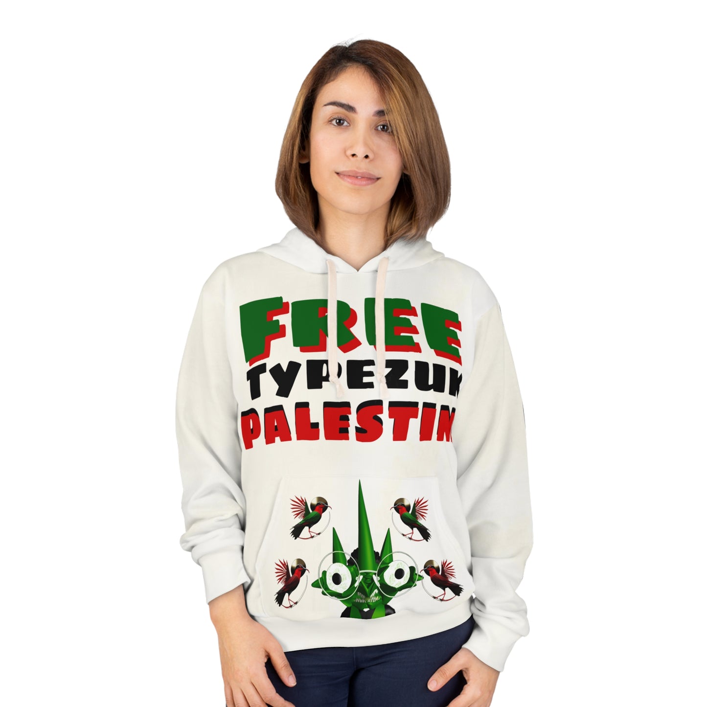 Free Typezuk Palestine Hoodie