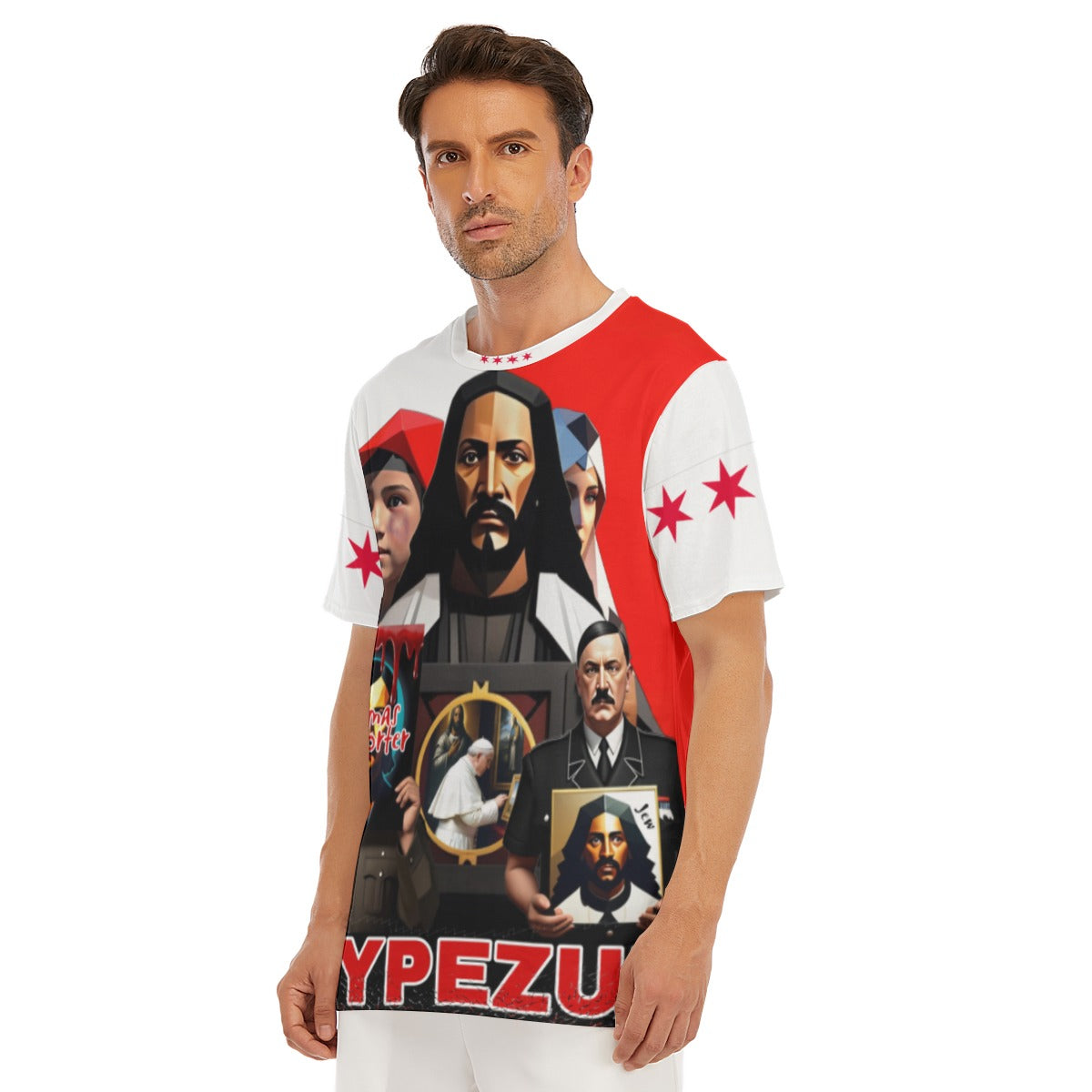 Typezuk Propaganda Men's O-Neck T-Shirt | 190GSM Cotton