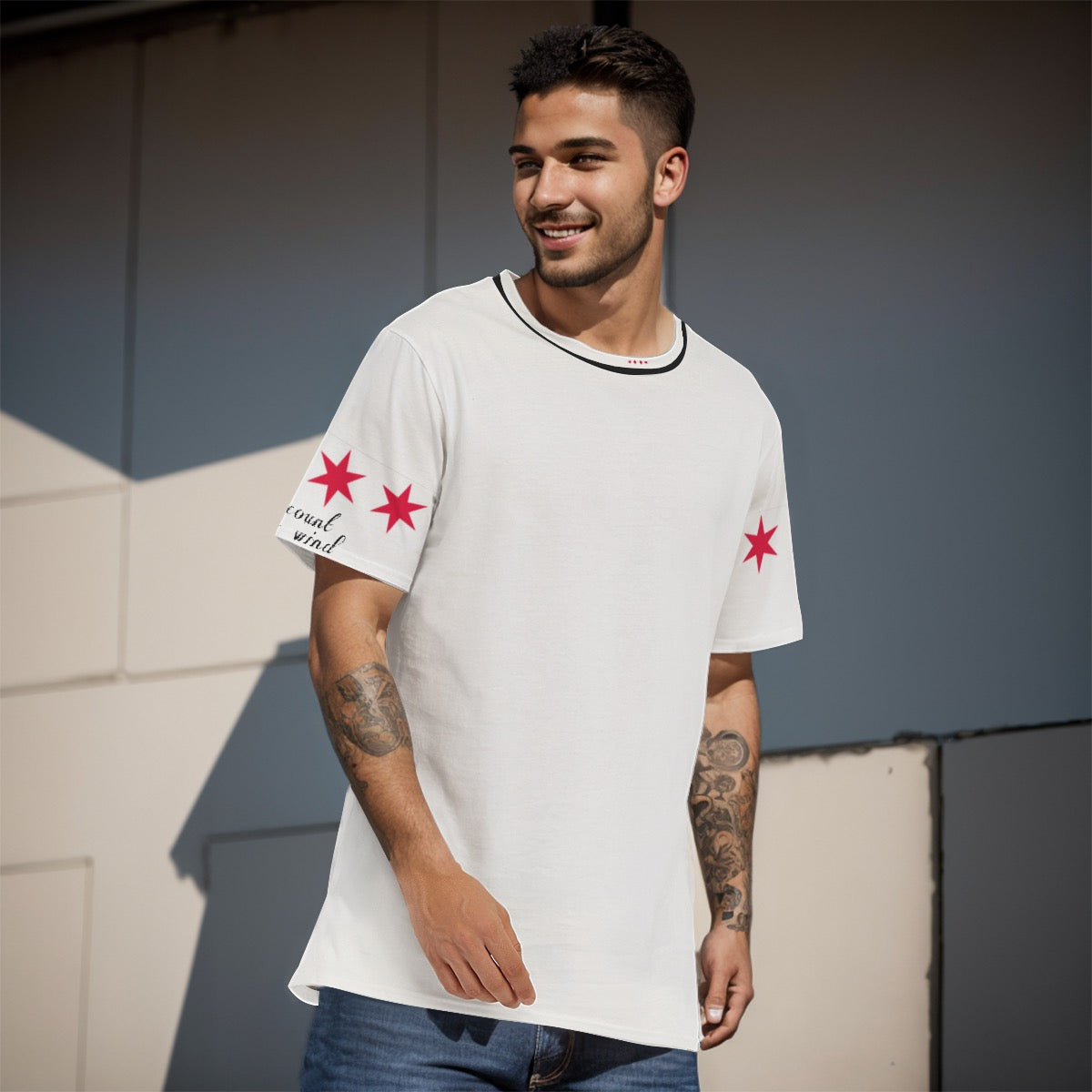 Typezuk Propaganda Men's O-Neck T-Shirt | 190GSM Cotton