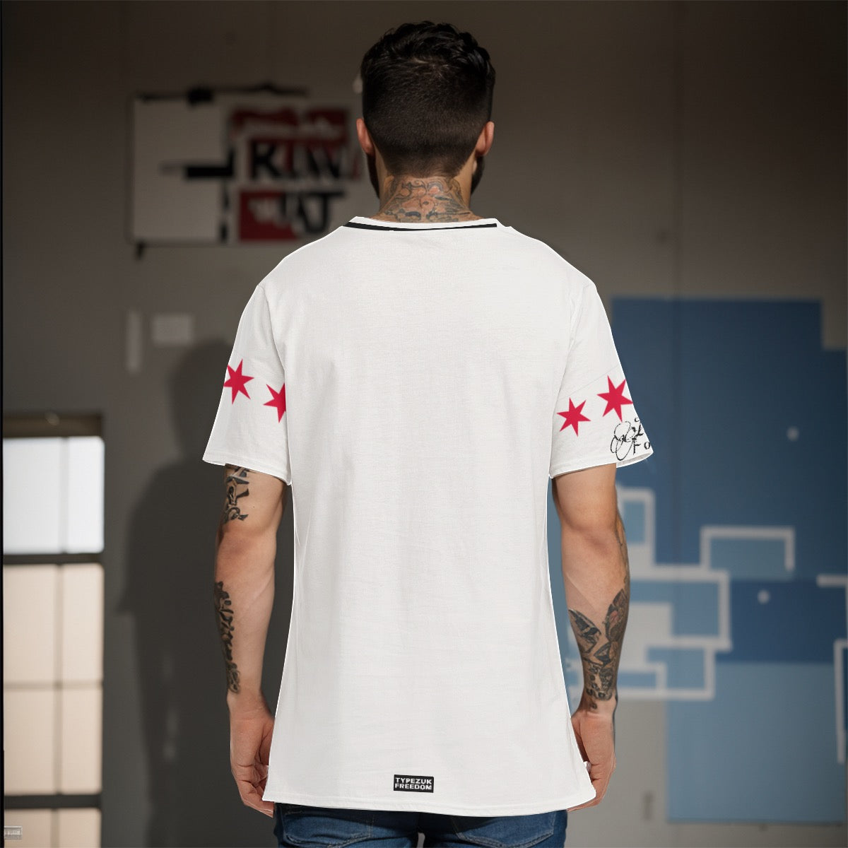 Typezuk Propaganda Men's O-Neck T-Shirt | 190GSM Cotton