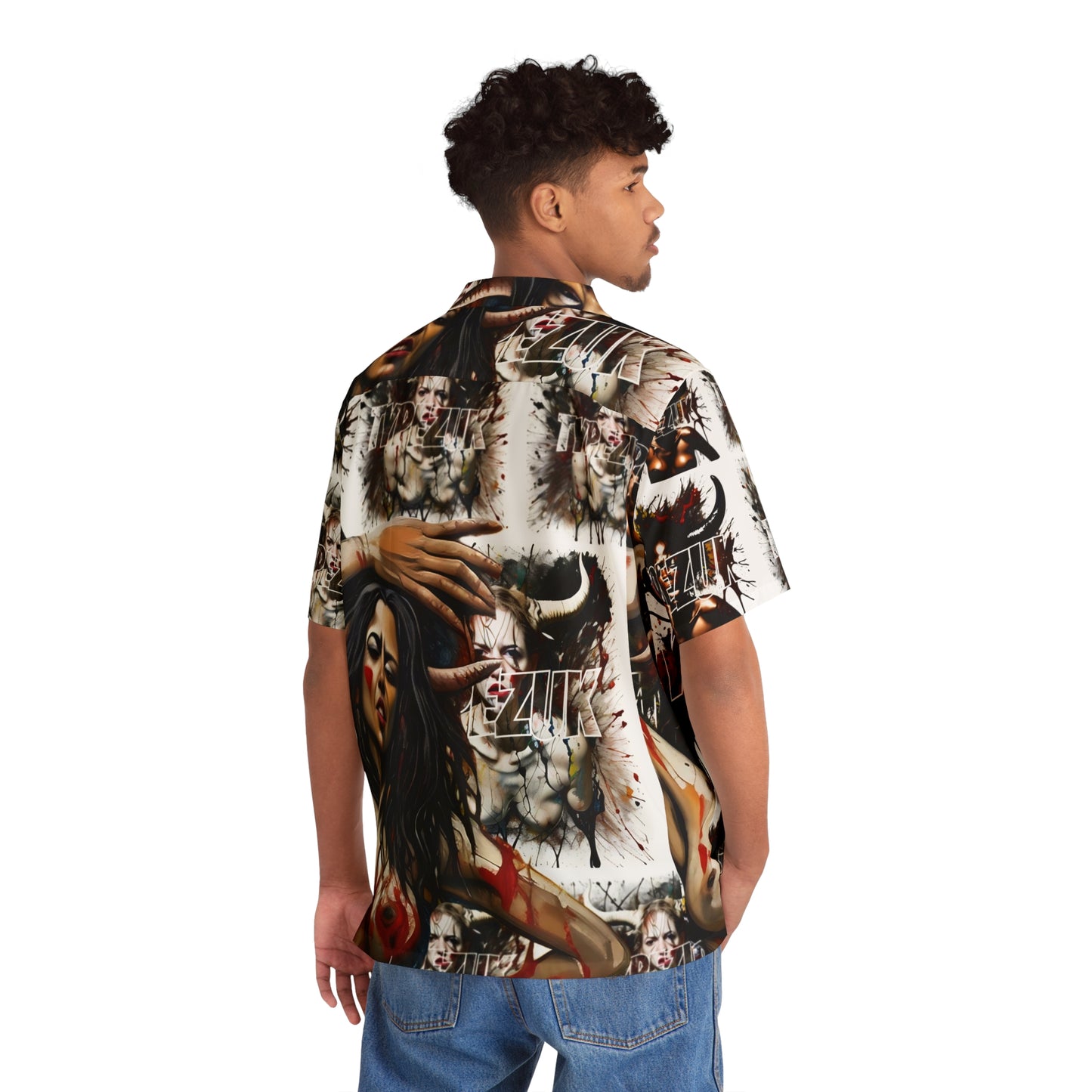 Typezuk Murder 1 Men's Hawaiian Shirt