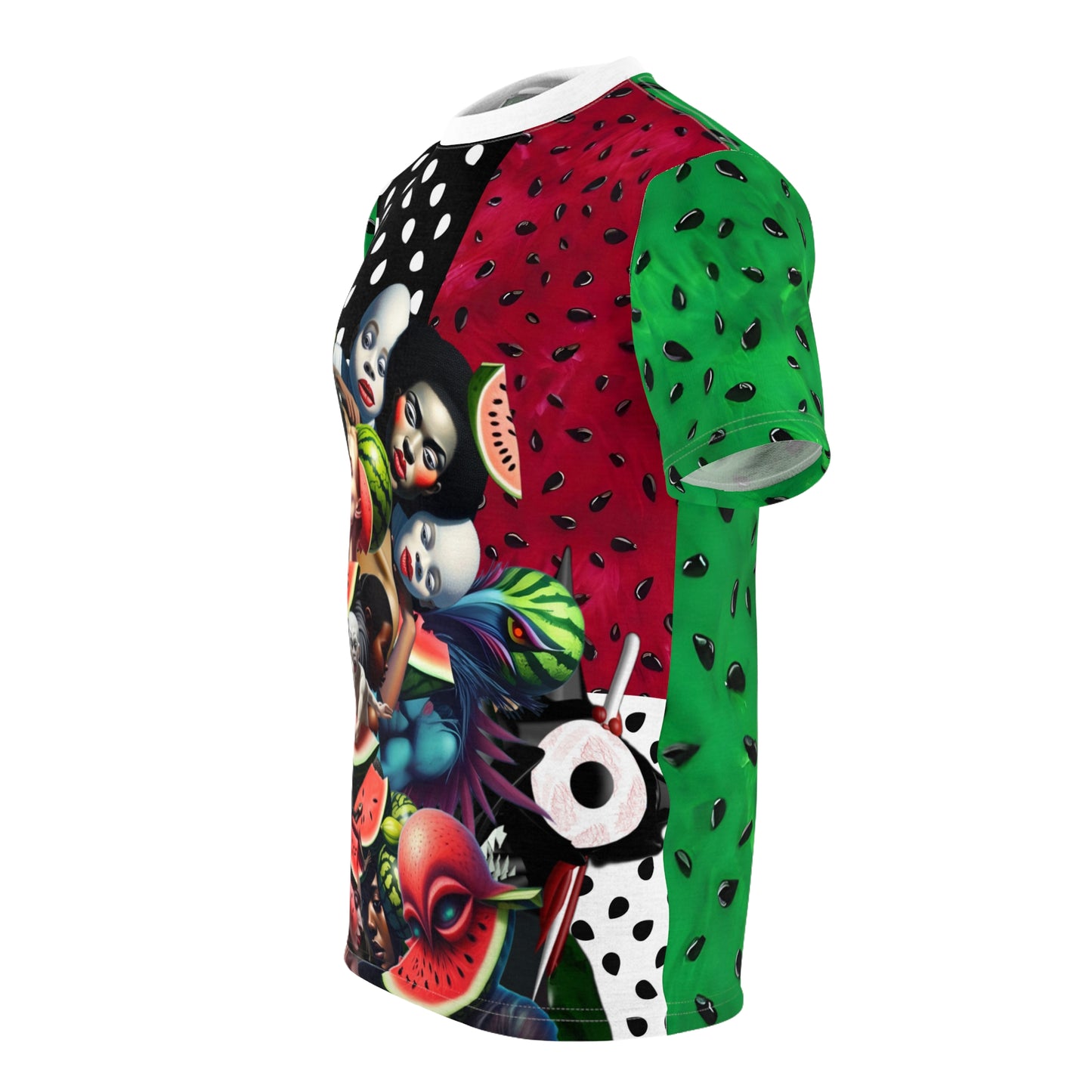 Watermelon Unisex Cut & Sew Tee