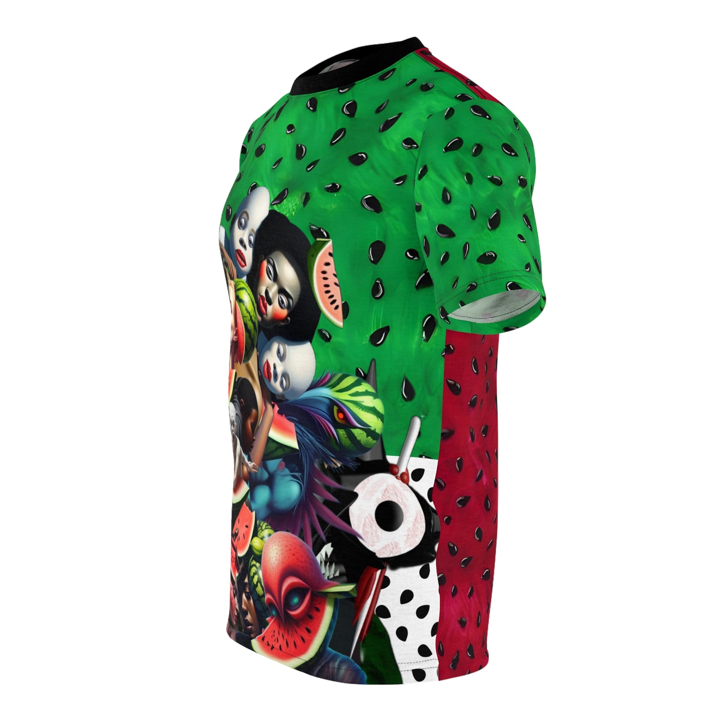 Watermelon Unisex Cut & Sew Tee