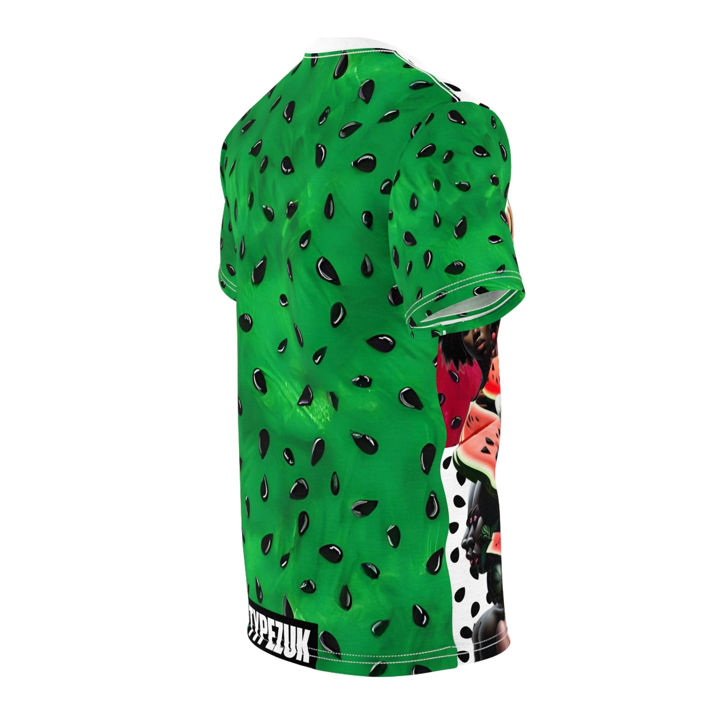 Unisex Watermelon Cut & Sew Tee