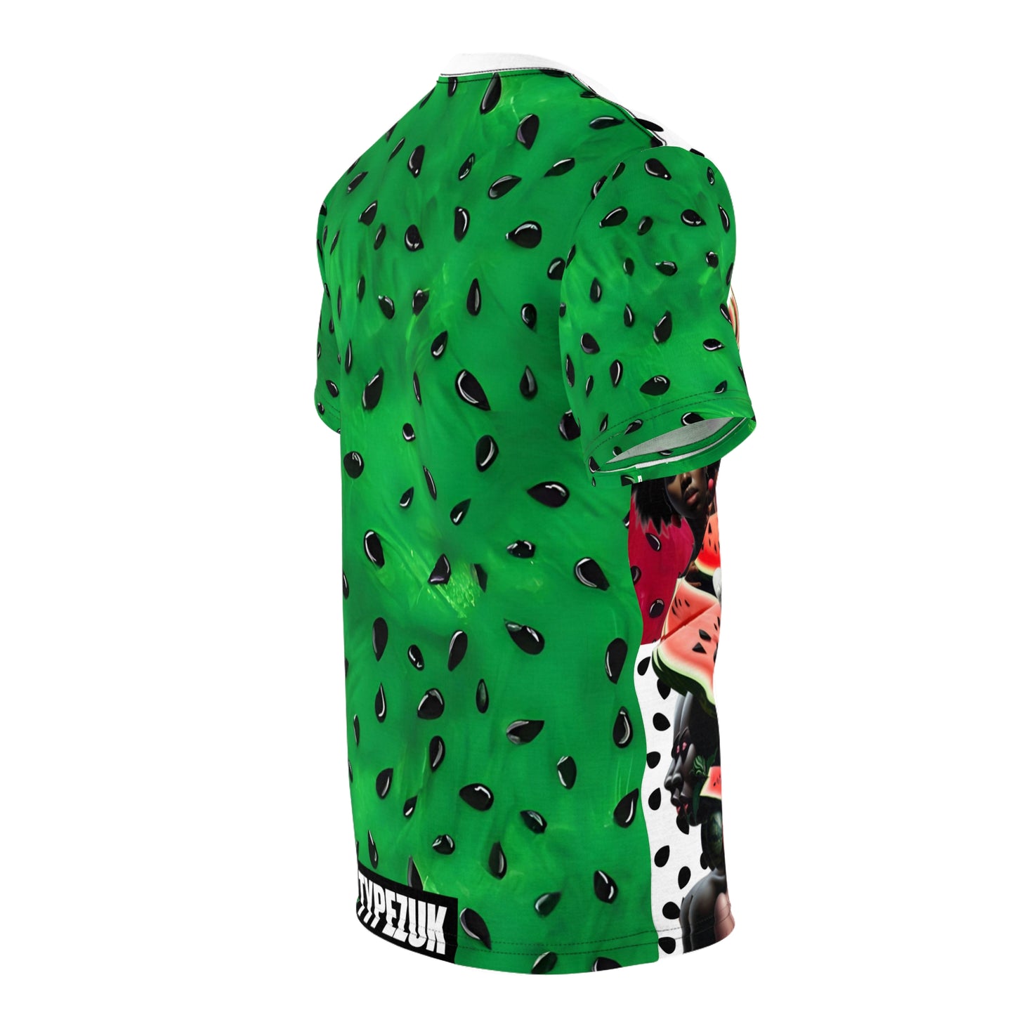 Unisex Watermelon Cut & Sew Tee