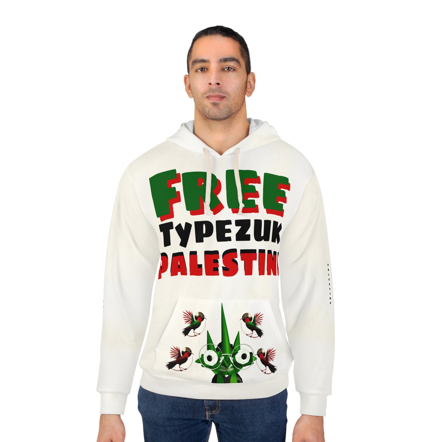 Free Typezuk Palestine Hoodie