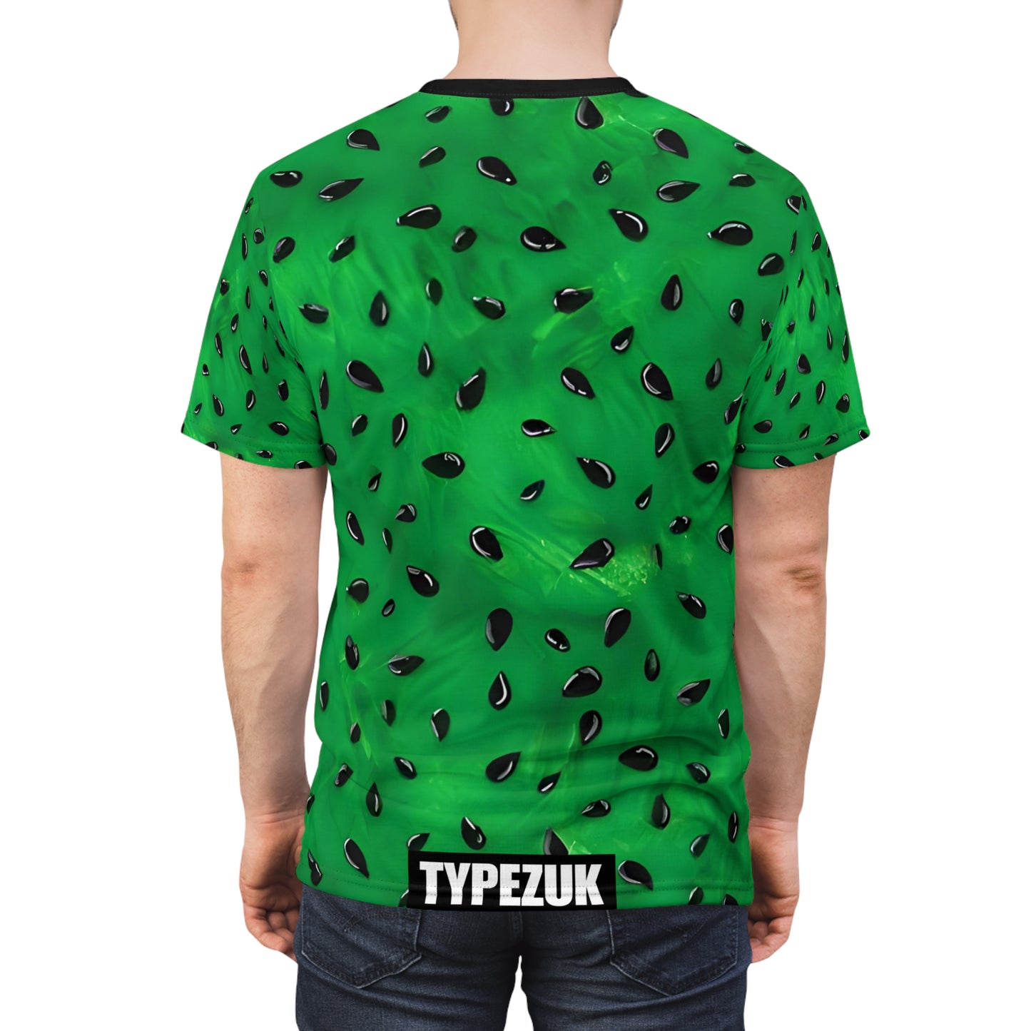 Unisex Watermelon Cut & Sew Tee