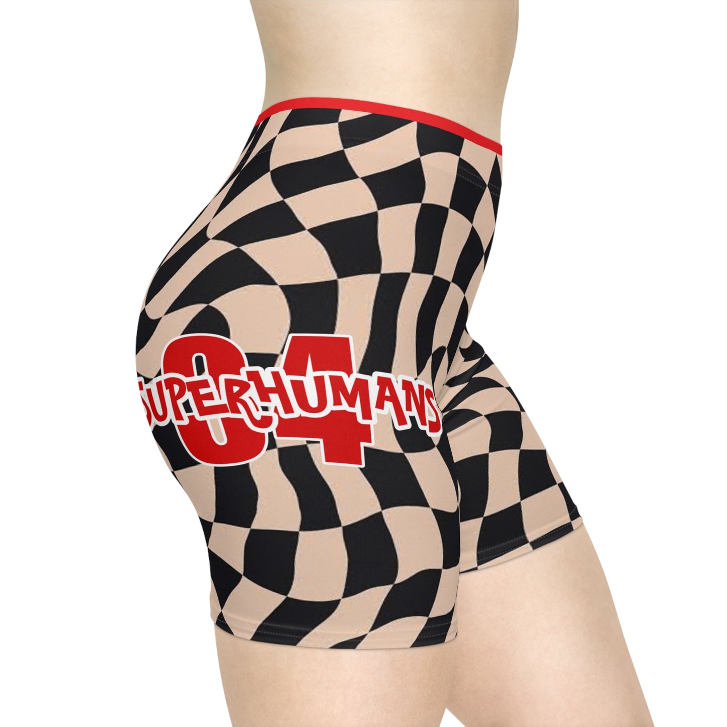 Typezuk SuperHuman Women's Biker Shorts