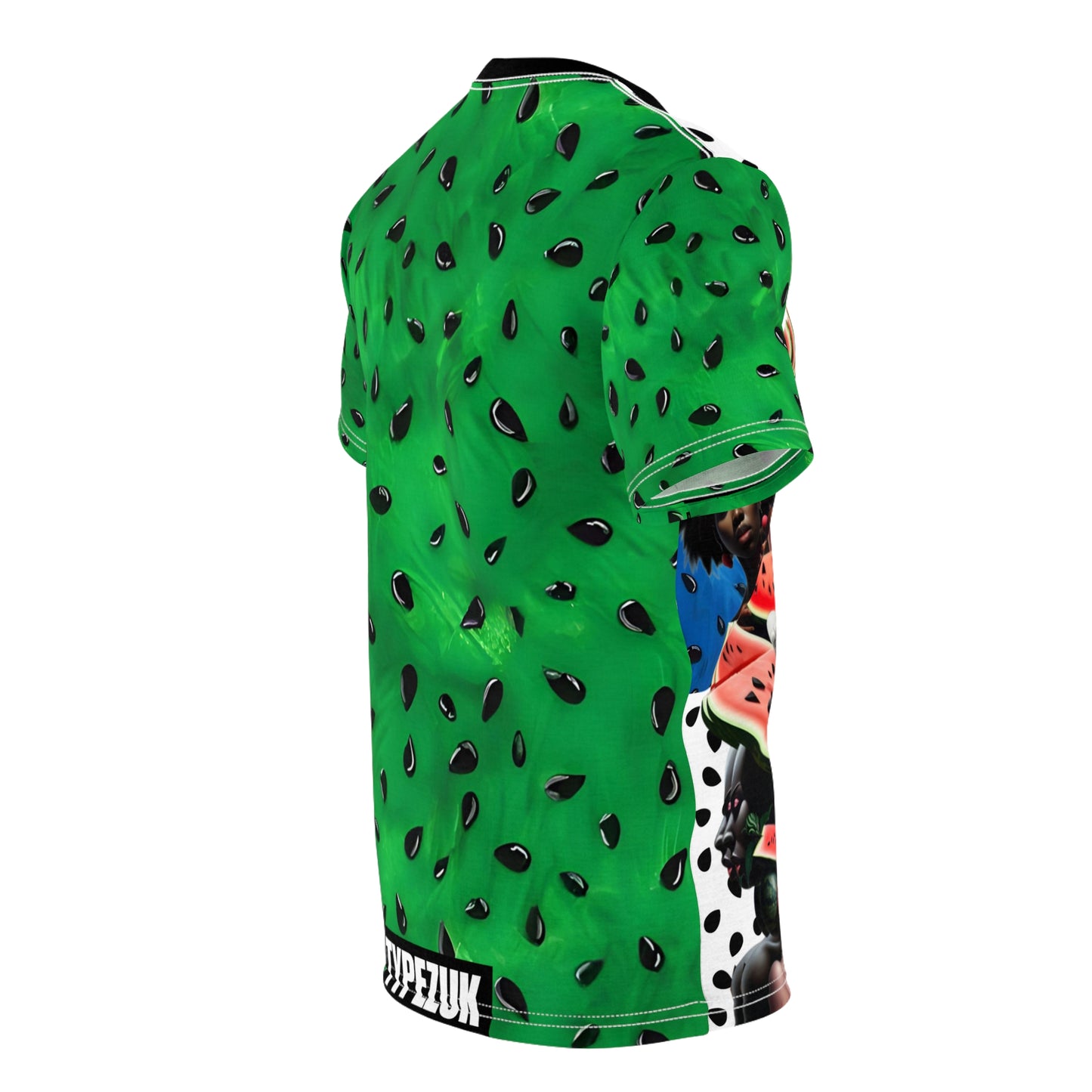 Unisex Watermelon Cut & Sew Tee