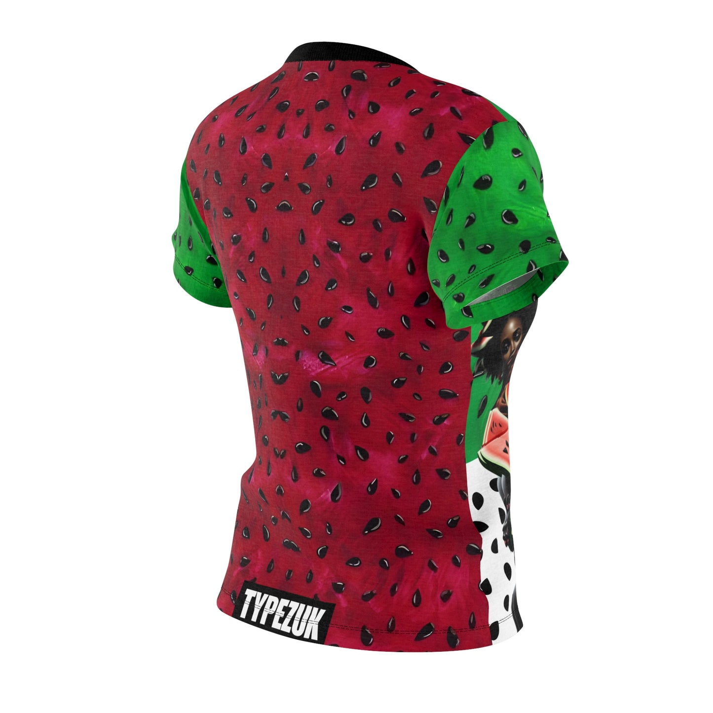 Women’s watermelon Cut & Sew Tee
