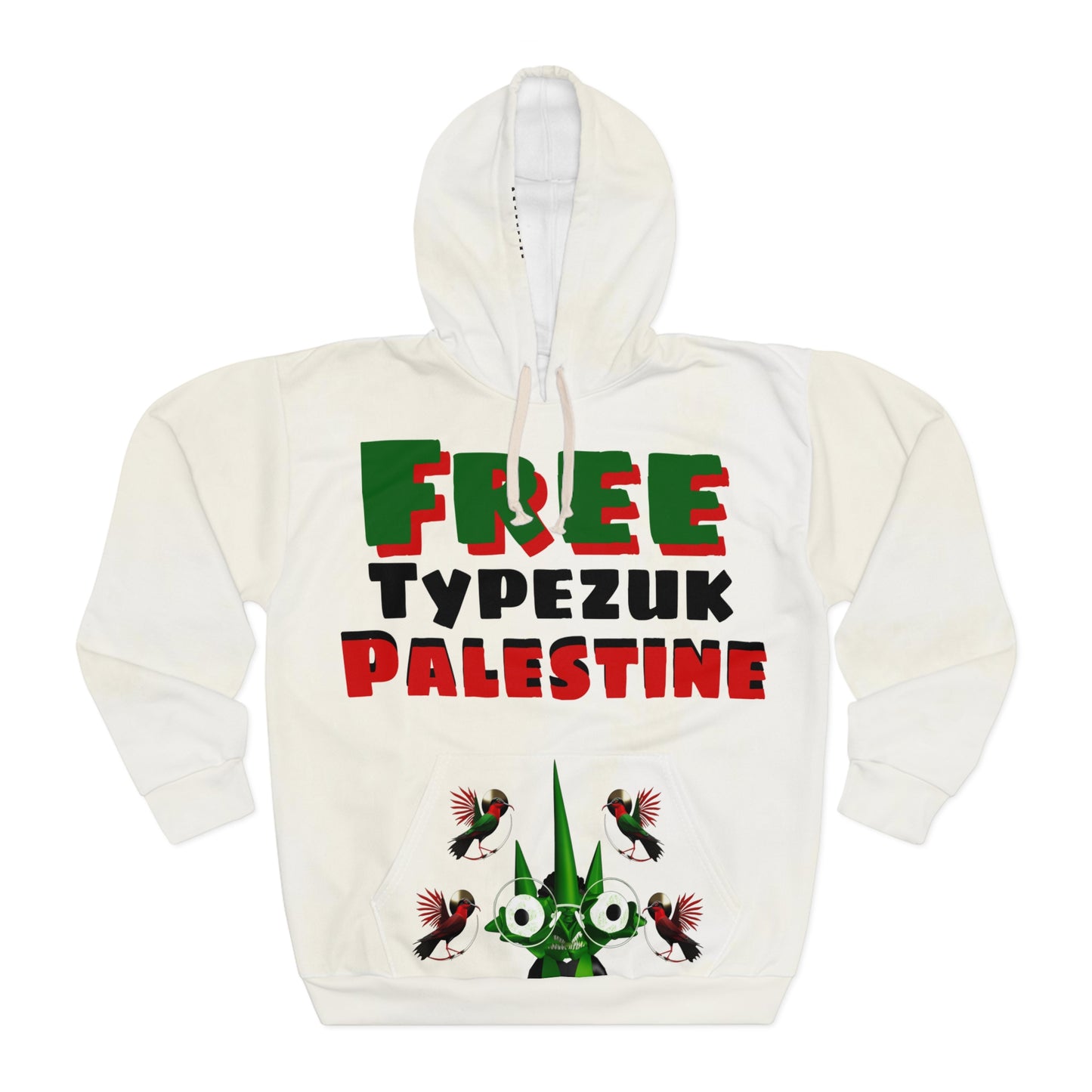 Free Typezuk Palestine Hoodie