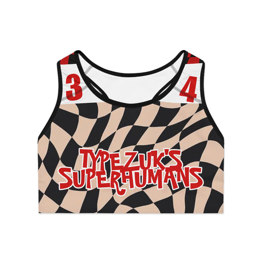 Typezuk SuperHuman Sports Bra