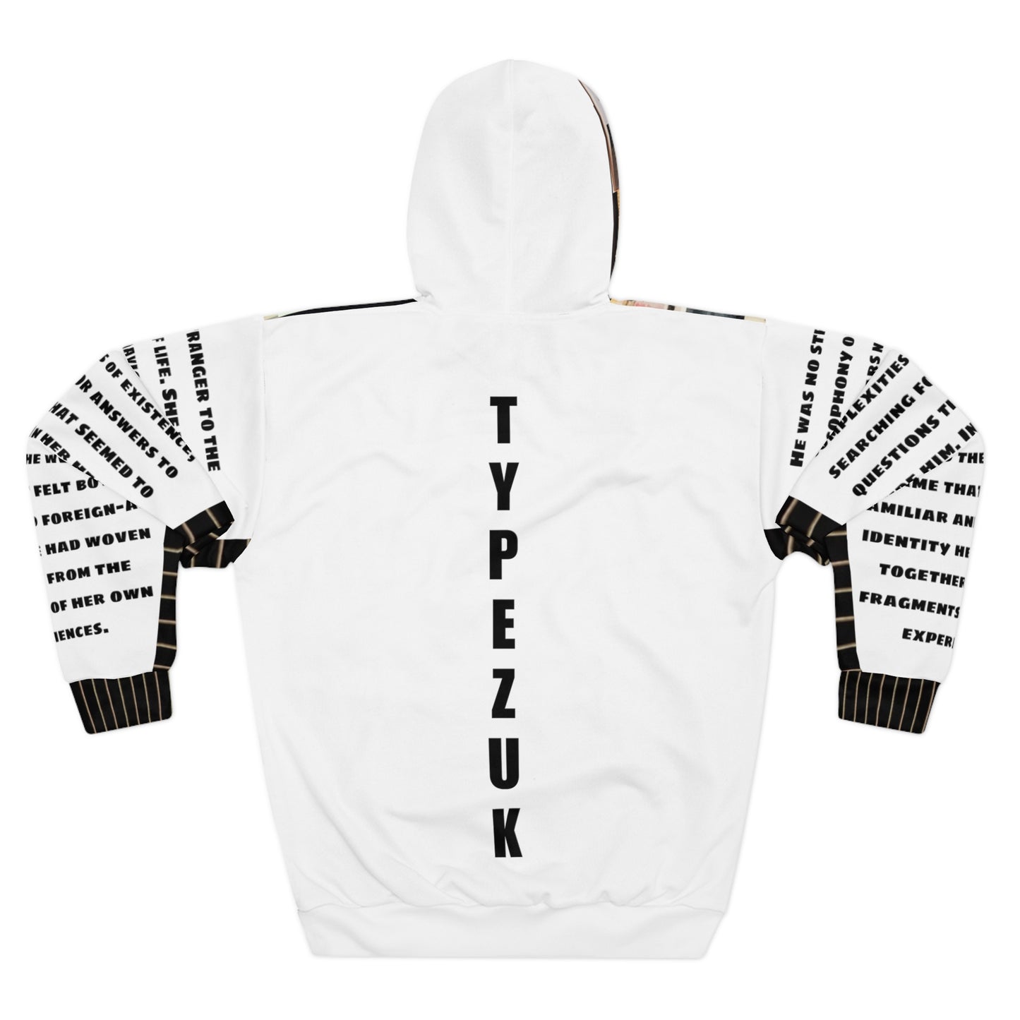 Typezuk Collage Unisex Pullover Hoodie