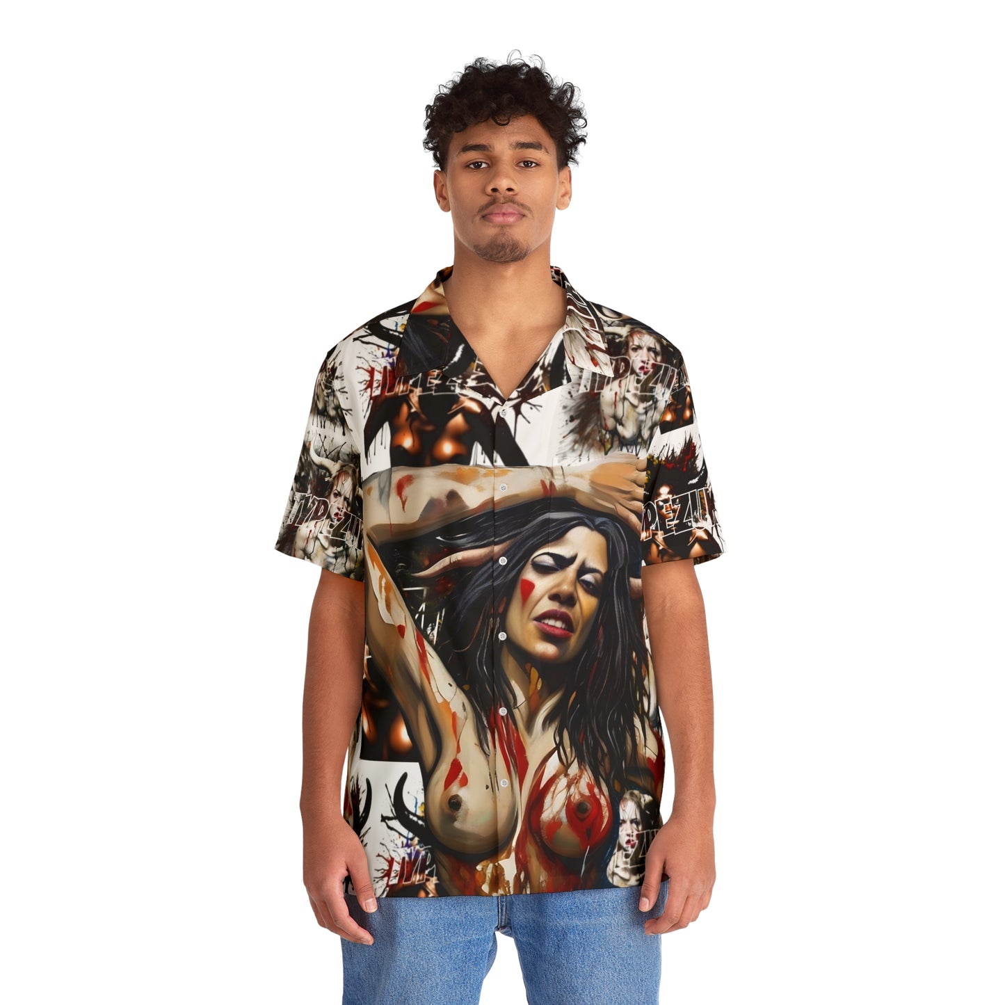 Typezuk Murder 1 Men's Hawaiian Shirt