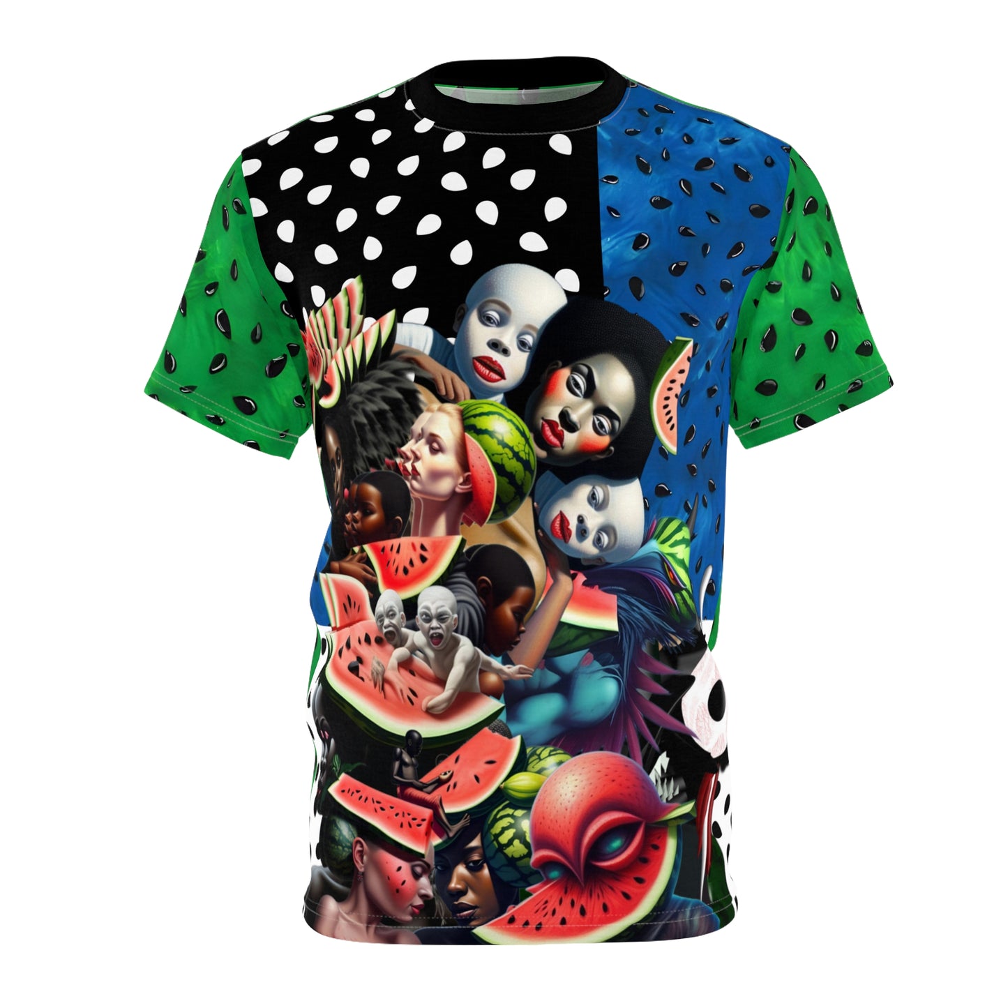 Watermelon Unisex Cut & Sew Tee