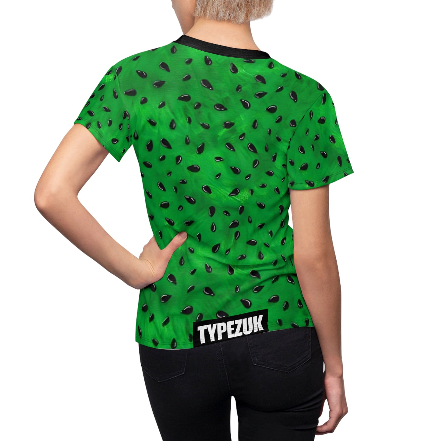 Women’s watermelon Cut & Sew Tee
