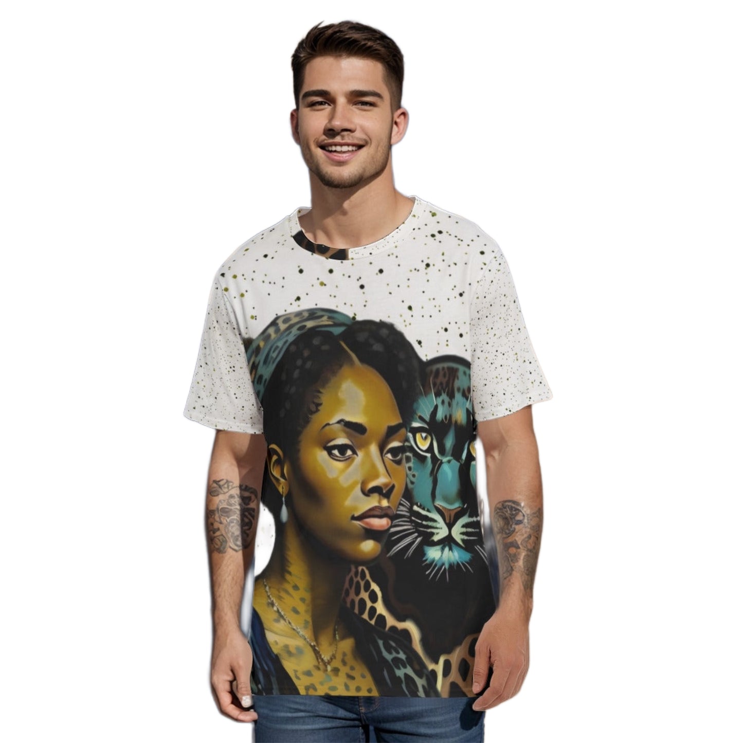 TYPEZUK STRIDE Men's O-Neck T-Shirt | 190GSM Cotton