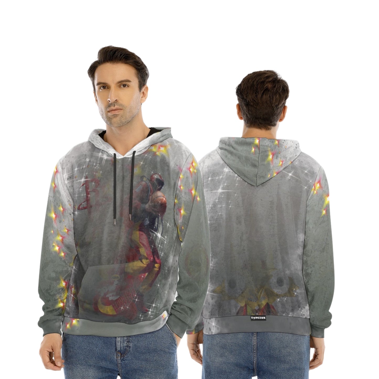 Typezuk’s Memorabilia Men's Pullover Hoodie | Velvet