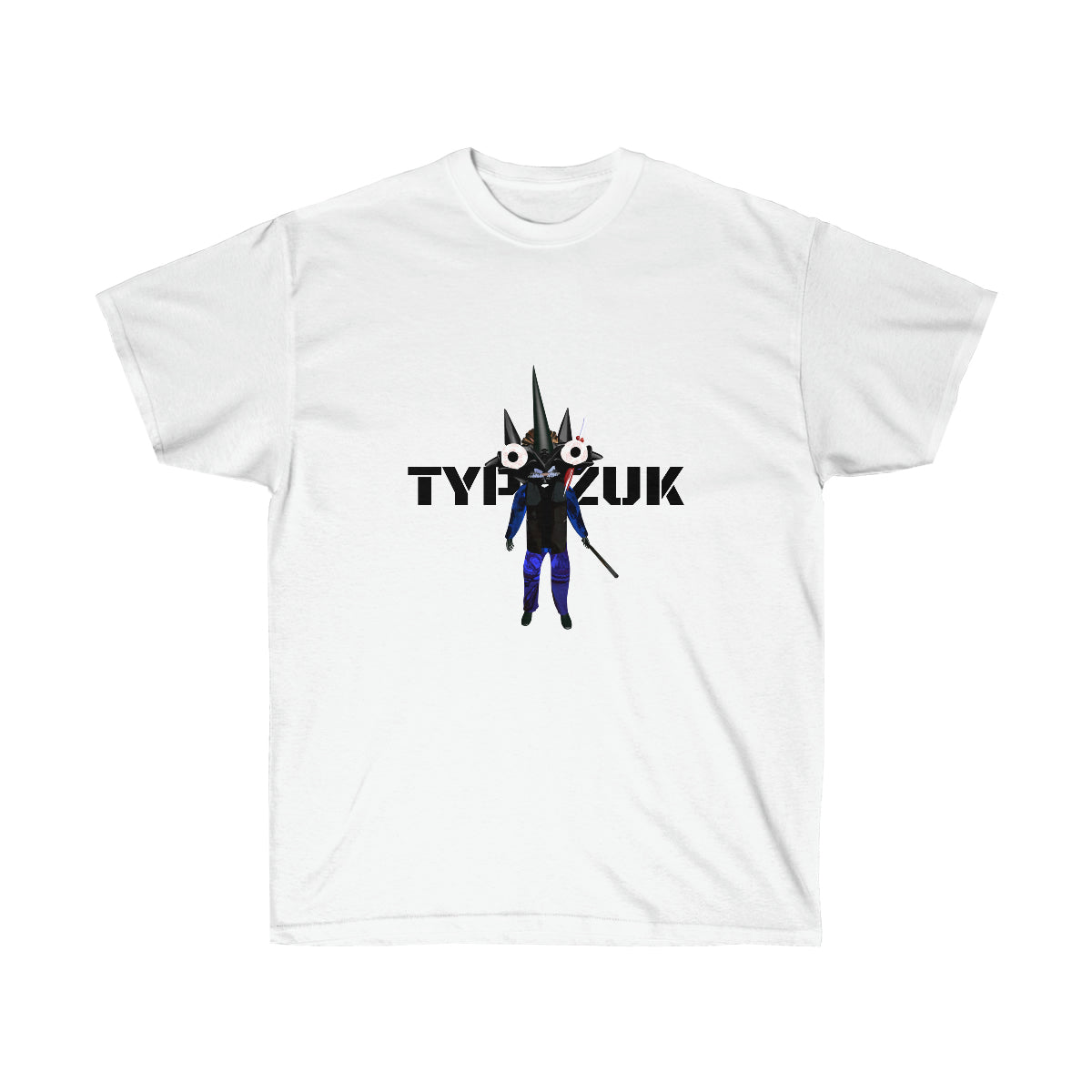 Unisex TYPEZUK Ultra Cotton Tee (Blue Logo)