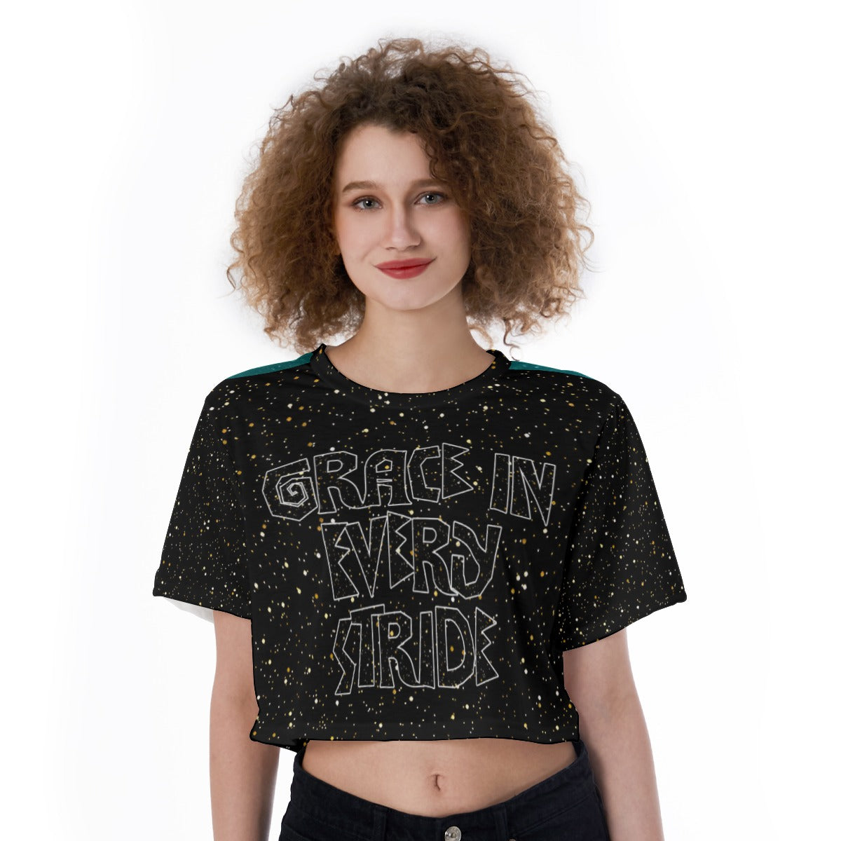 TYPEZUK STRIDE Cropped T-Shirt