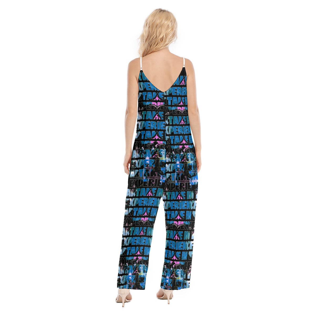 Typezuk Experiences Women's Loose Cami Jumpsuit