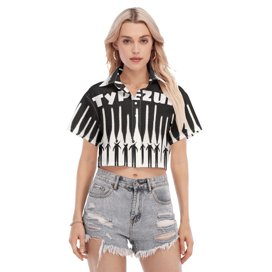 Have at it  Women's Cropped Shirt