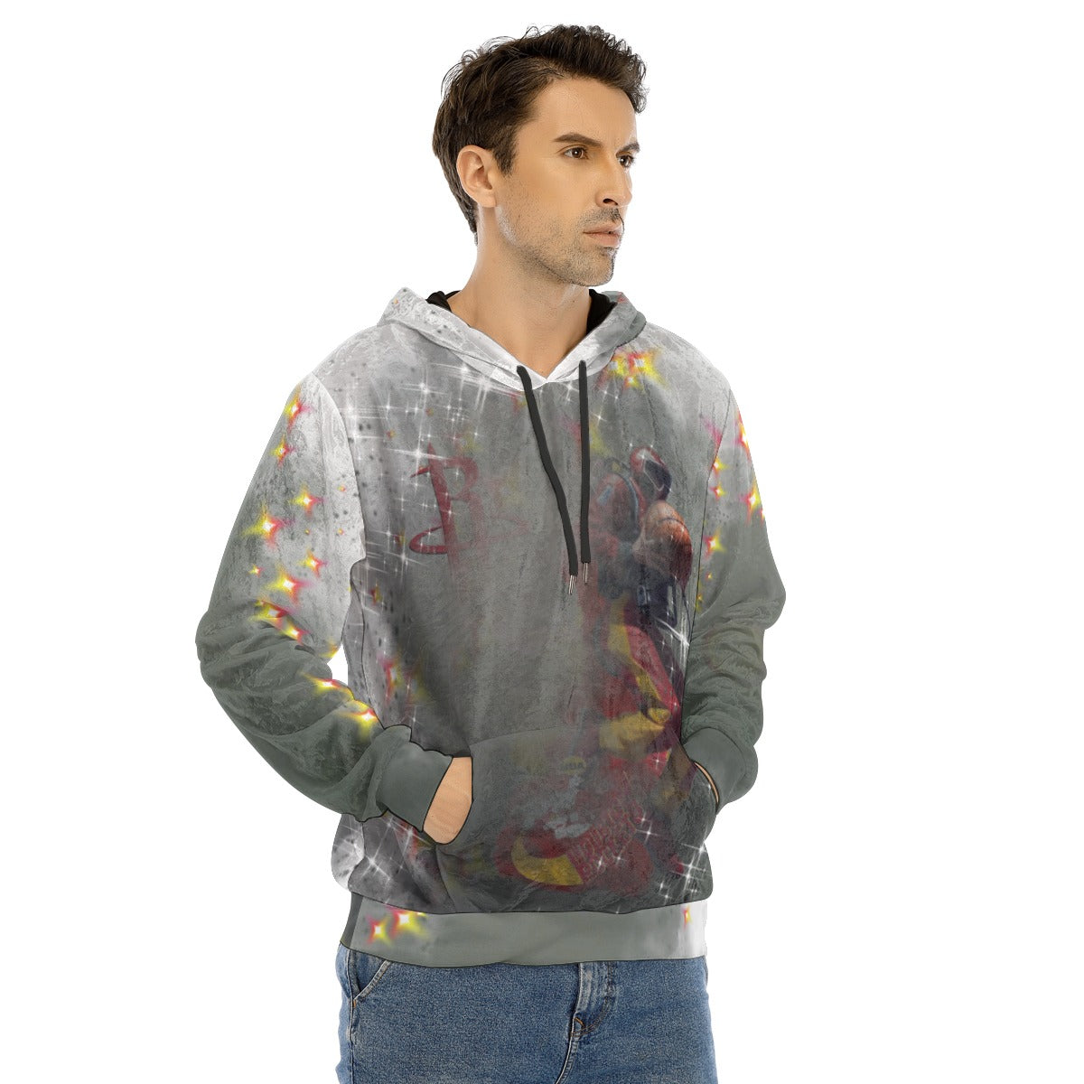 Typezuk’s Memorabilia Men's Pullover Hoodie | Velvet