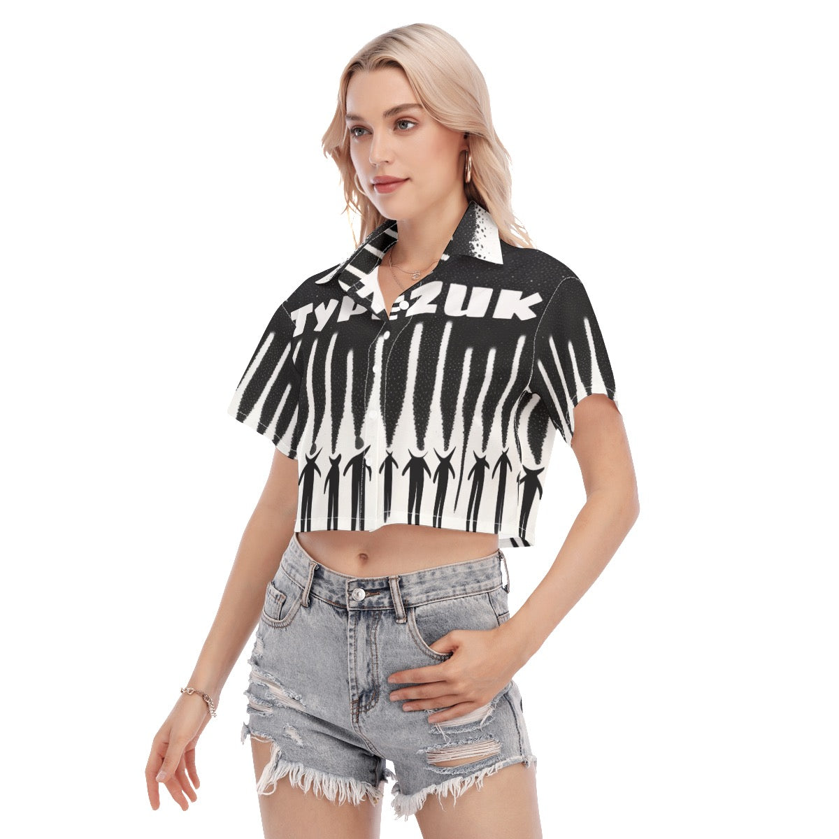 Have at it  Women's Cropped Shirt