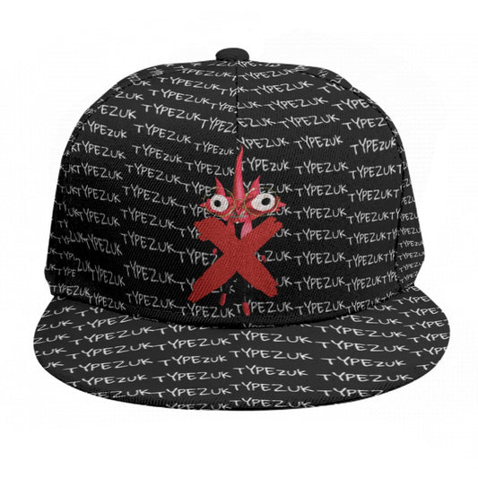 Baseball Cap With Flat Brim