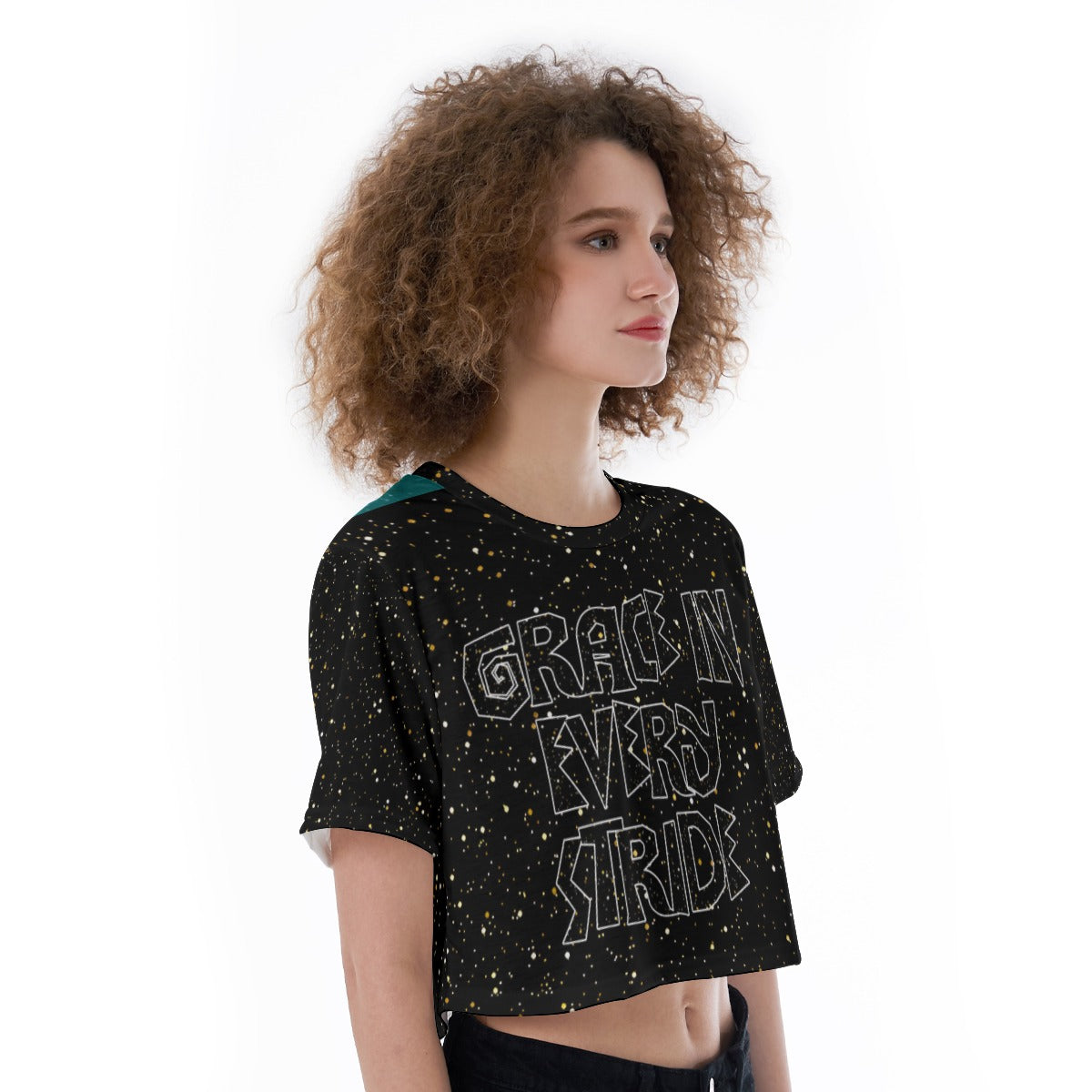 TYPEZUK STRIDE Cropped T-Shirt