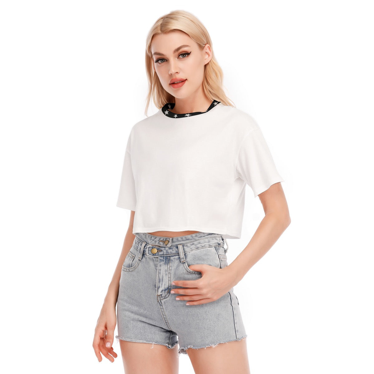 Typezuk PW Women's Cropped T-shirt | 190GSM Cotton