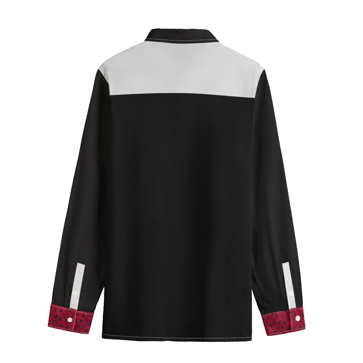 Watermelon Men's Lapel Collar Shirt With Concealed Placket |115GSM Cotton poplin