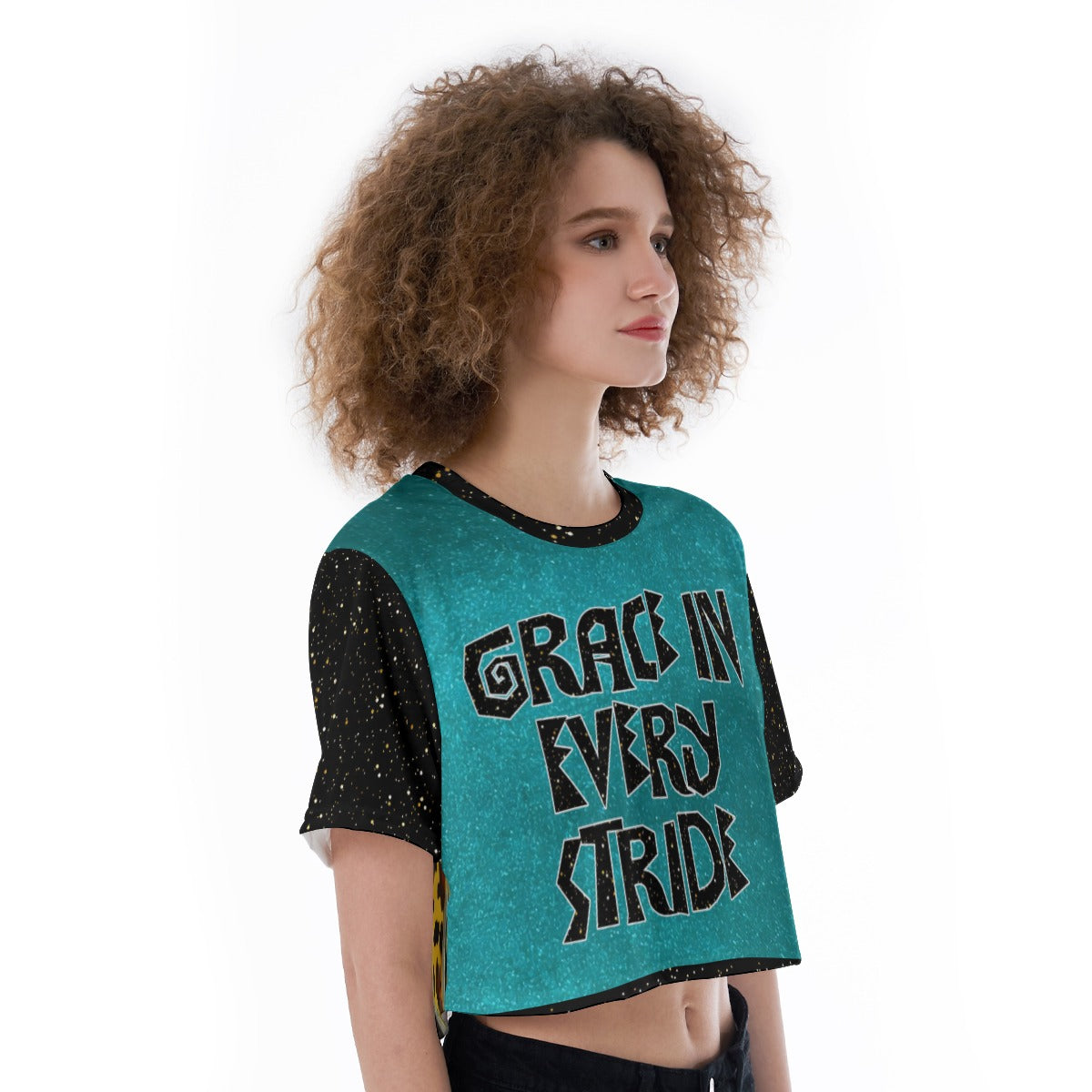 TYPEZUK STRIDE Cropped T-Shirt