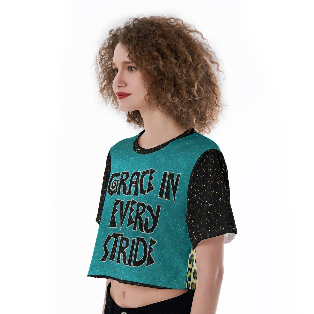 TYPEZUK STRIDE Cropped T-Shirt