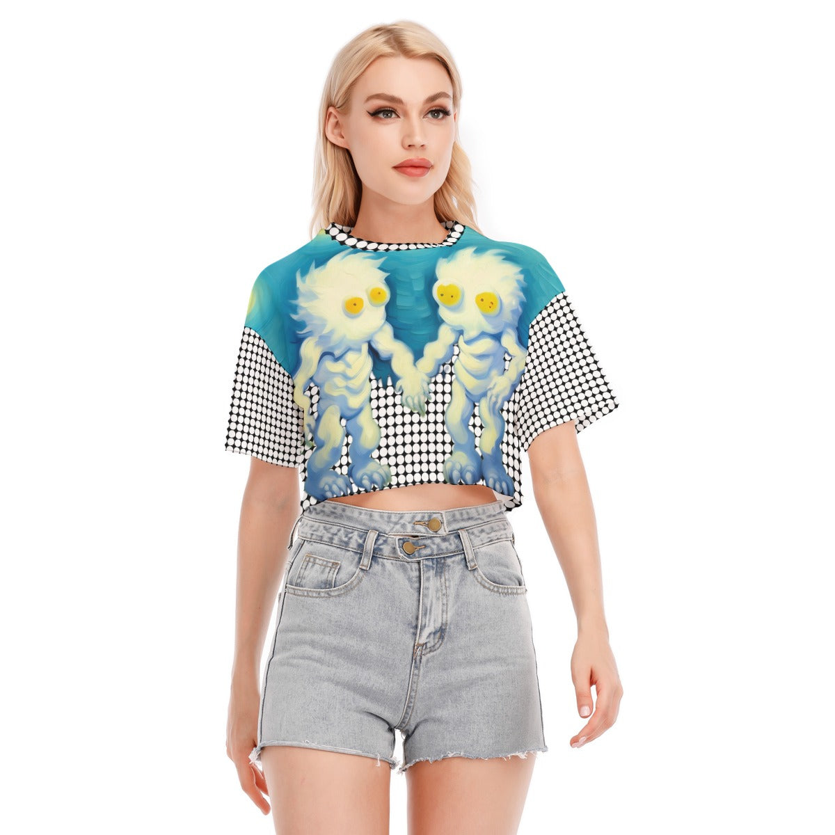 BH91 Women's Cropped T-shirt | 190GSM Cotton