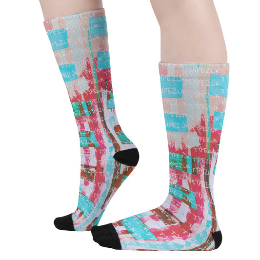 Typezuk Unisex Long Socks