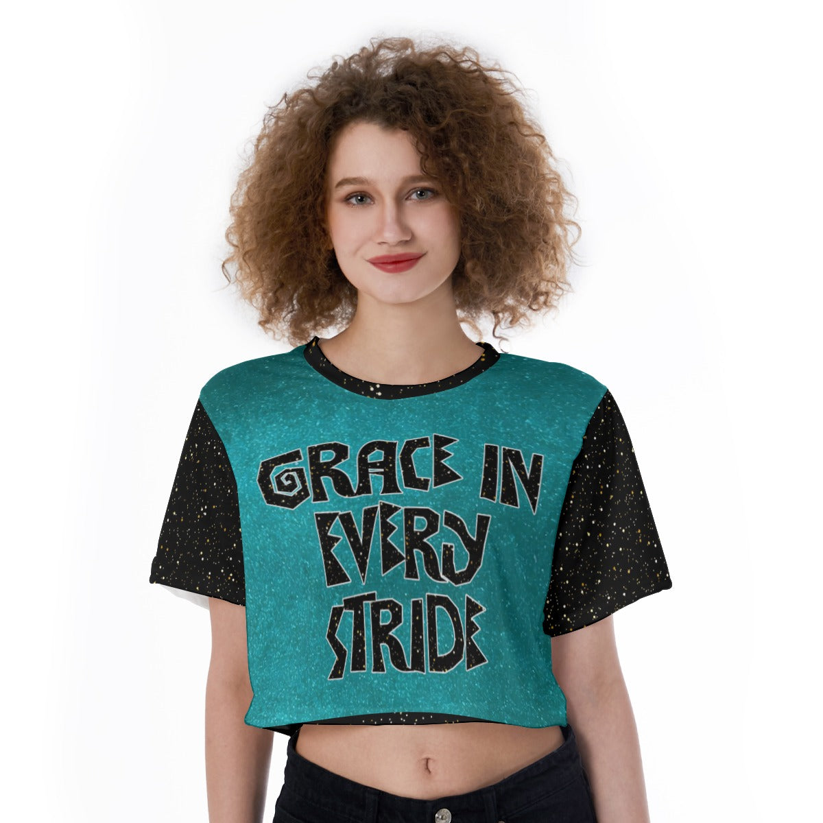 TYPEZUK STRIDE Cropped T-Shirt