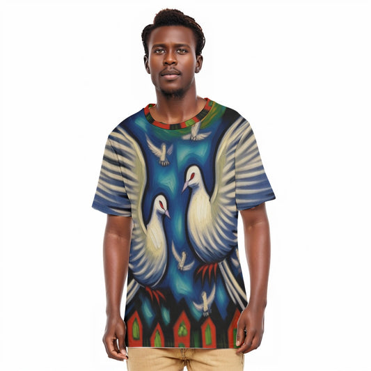 Typezuk Pigeons and Doves Men's O-Neck T-Shirt | 190GSM Cotton