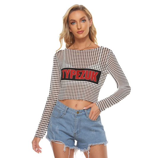 All-Over Print Women's Mesh Long Sleeves T-shirt