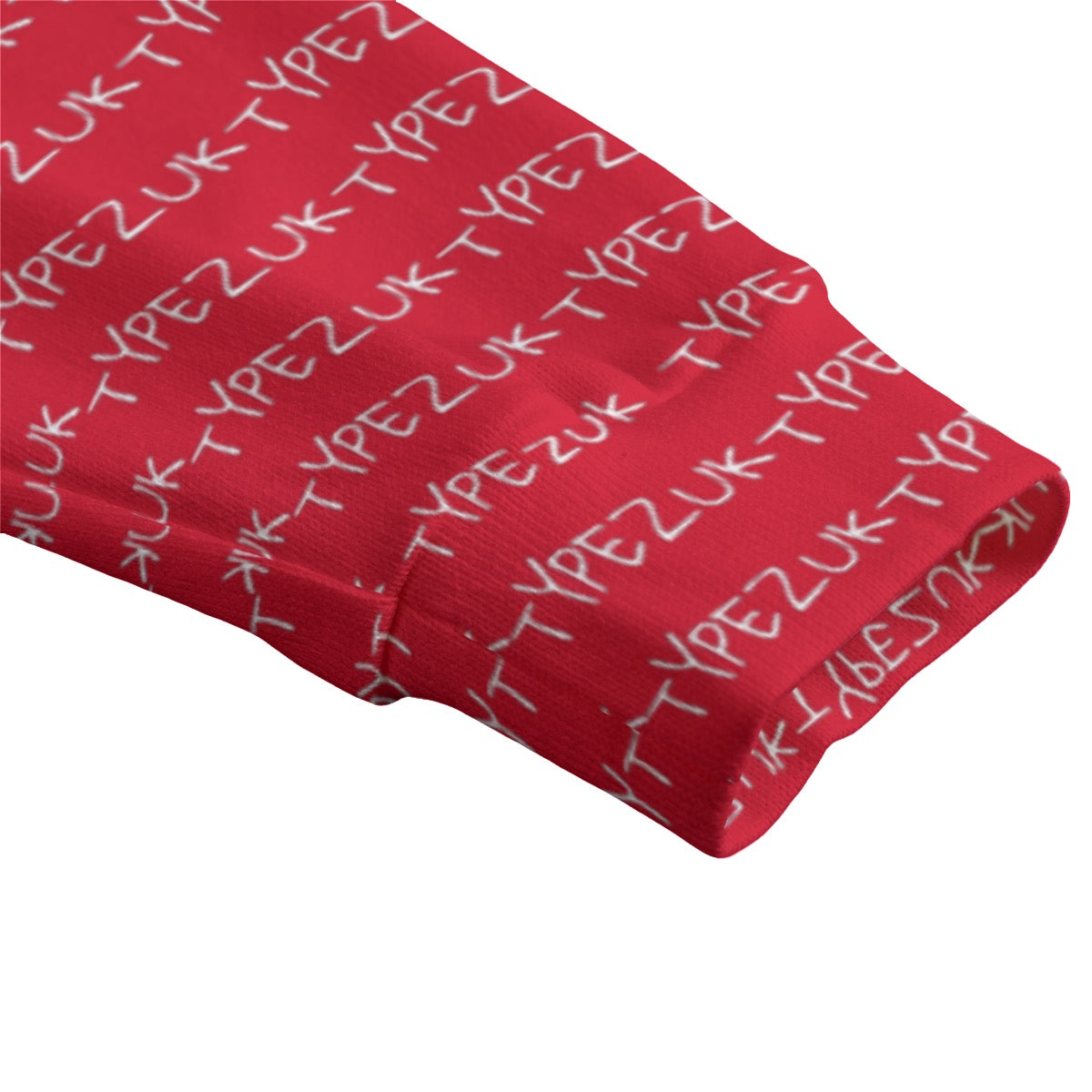 All-Over Print Unisex V-neck Knitted Fleece Cardigan With Button Closure