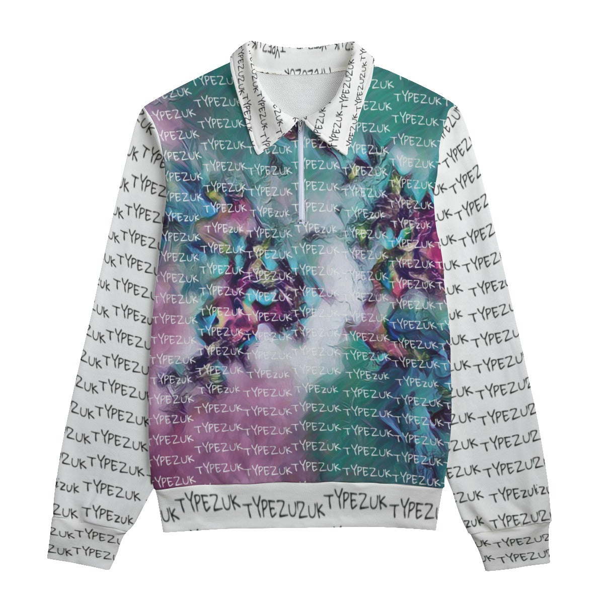 Typezuk Unisex Lapel Sweatshirt | 310GSM Cotton